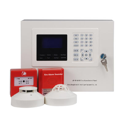 comprar Panel de control de alarma de incendio dirigible montado en la pared 254 puntos para el sistema de alarma de humo online manufacture