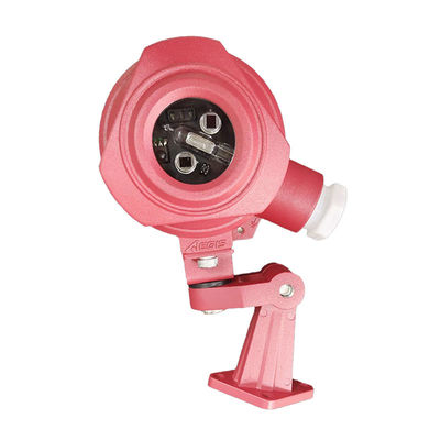 2 Banda DC24V Detector de llamas infrarrojos ultravioleta Salida del relé de alarma de incendio