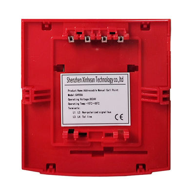 Sistema inteligente de alarma de seguridad contra incendios Punto de llamada manual direccionable para entornos a prueba de explosiones