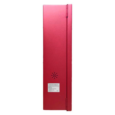Controlador de alarma de incendio convencional premium de 8 zonas en rojo para soluciones avanzadas de seguridad contra incendios