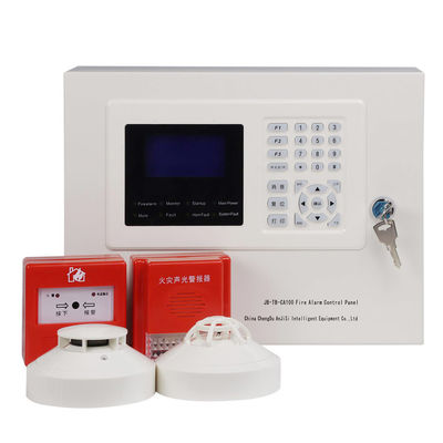 comprar Panel de control de alarma de incendio montado en la pared de capacidad de 2 alambres no polaridad 254 puntos para sistemas avanzados de detección de humo online manufacture