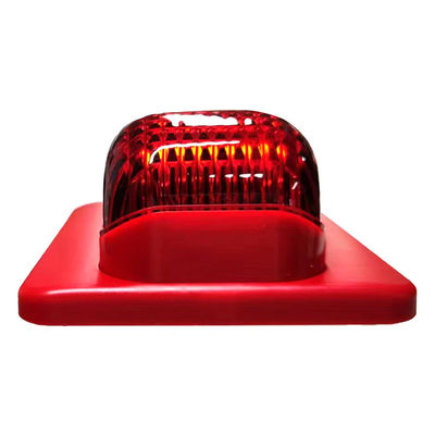 comprar Sistema convencional de alarma contra incendios montado en la pared, con estroboscopio de larga duración y sonido de alarma fuerte 24V de corriente continua online manufacture