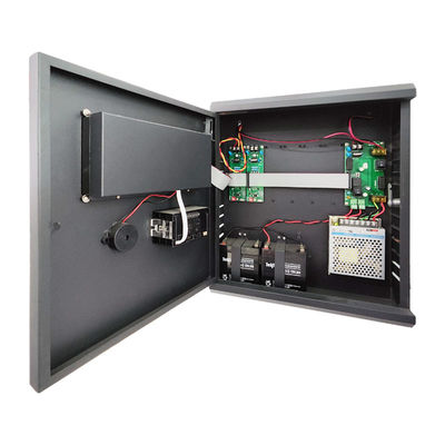 Panel de control de alarma de incendio de pantalla táctil - Sistema direccionable con pantalla LCD, diseño de montaje en pared