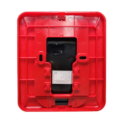 comprar Panel convencional de alarma contra incendios de 24 V de corriente continua montado en la pared con estroboscopio de alta intensidad y alerta auditiva fuerte online manufacture