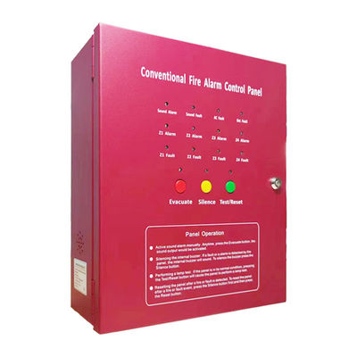 4-Zone Upgraded Conventional Fire Alarm Panel - Custom Metal Build for Ultimate Fire Safety
