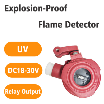 kopen Ultraviolet vlamdetector voor brandmeldsystemen met infrarood/UV-sensortechnologie en relaisuitgang UV-branddetector online manufacture