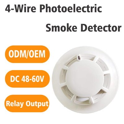 Ensure Optimal Fire Protection with Our Advanced 4 Wire 48V Smoke Detector 
