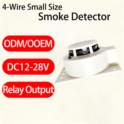 comprar Detector de humo fotoeléctrico de gran sensibilidad de tamaño ultra pequeño - Protección de grado industrial para equipos de precisión, salas de máquinas y líneas de producción automatizadas (detección rápida de humo, diseño compacto) online manufacture