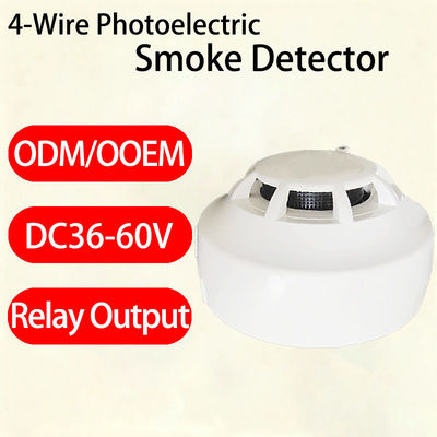 Ensure Optimal Fire Protection with Our Advanced 4-Wire 48V Smoke Detector - Ideal for Industrial Control Rooms, Data Centers & Electrical Cabinets