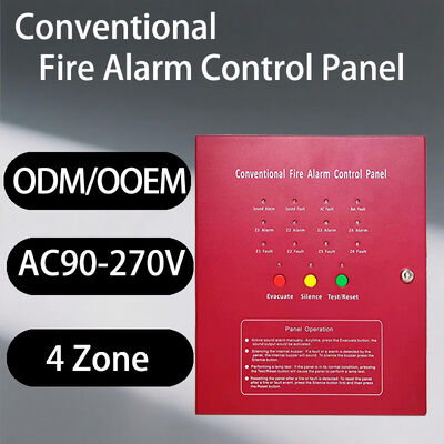 kaufen Herkömmlicher 4-Zonen-Feueralarm ️ Modernisierte Metallplatte mit klarer Zoneanzeige, schneller Alarmreaktion und anpassbaren Einstellungen, ideal für Immobilienmanager und Bedürfnisse von Kleinunternehmen im Brandschutz online manufacture