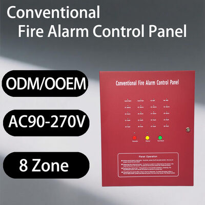 kopen Rood 8-zone conventionele brandmeldingscontroleur online manufacture