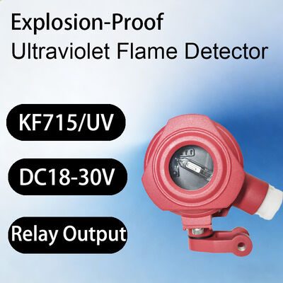 Industrial-Grade Explosion-Proof UV Flame Detector with 120 Degree Detection Angle and ≤10S Fire Response Time for Fire Alarm Systems