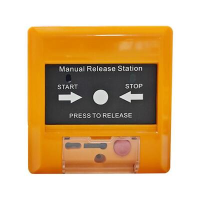 Gas Release Manual Call Point with Wall-Mounted Design Manual Release Station and Compact Size for Gas Suppression Systems