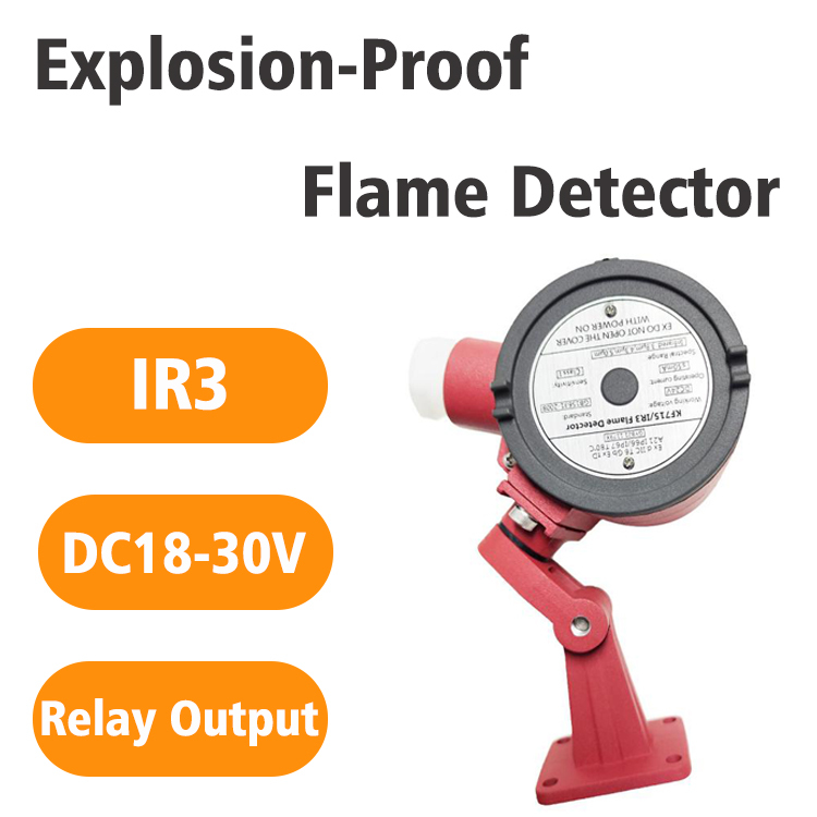 Three-band IR Fire Detectors Infrared Flame Detector for Fire Safety ...