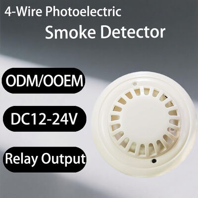 Un bon prix. Détecteur de fumée fiable DC12~24V à 4 fils avec une sensibilité élevée en ligne