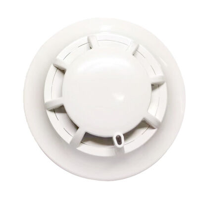 2 Wire Conventional Photoelectric Smoke Detector with Remote LED and ABS Housing for Substation Fire Alarm System