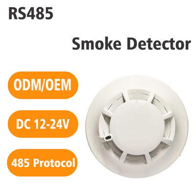 Dobra cena. 4-przewodowy fotoelektryczny czujnik dymu RS485 BMS DC12V/24V z wyjściem przekaźnikowym Model 2001N dla systemu sygnalizacji pożaru w Internecie
