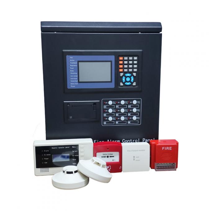 Customizable Addressable Fire Alarm System – Touch Panel Display & LCD Screen for High-Rise Buildings, Expandable Nodes, Easy Wiring & Compatibility with Existing Fire Safety Infrastructure