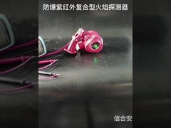 IP66 Explosion Proof Infrared Flame Detector For Fire Safety Alarm System